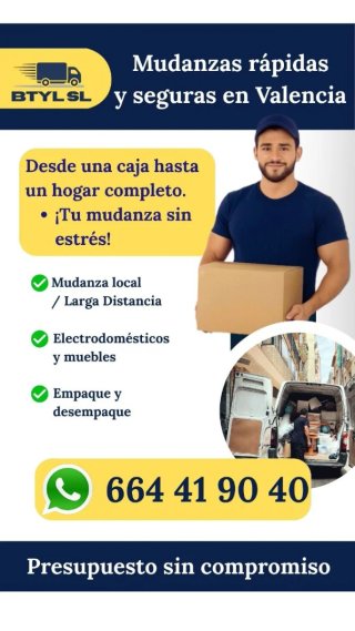 BTYL SL linpieza i transporte y mudanza