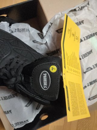 Zapato de seguridad Paredes negro