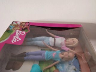 Barbie con caballo y muñecas