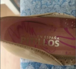 Zapatos Pitillos Beige Piel Mujer Talla 37