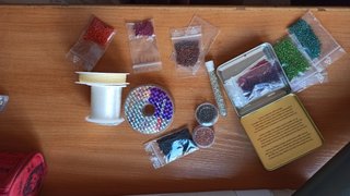 Pack abalorios y hilos para bisutería