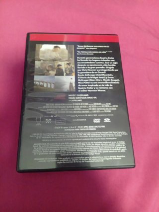 DVD Miss Potter para Pedro