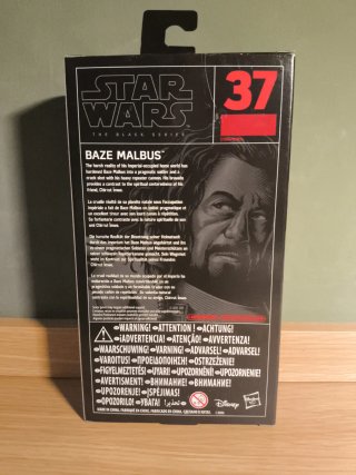 Star Wars Black Series Baze Malbus Figura