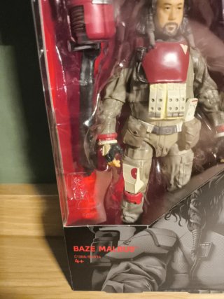 Star Wars Black Series Baze Malbus Figura