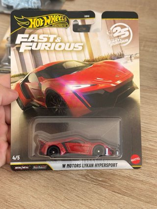 Hot Wheels Fast & Furious 25 Anos
