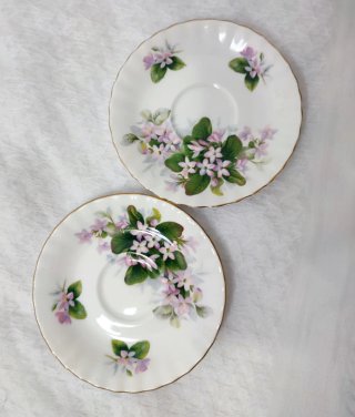Platos de pan Royal Albert Mayflower