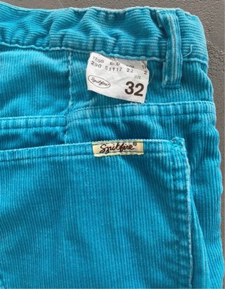 Pantaloni Spitfire velluto a costine vintage