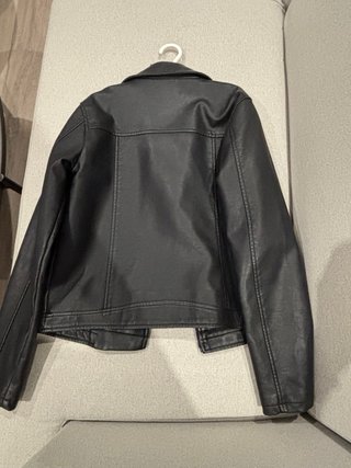 Chaqueta Biker Negra Mujer Kiabi