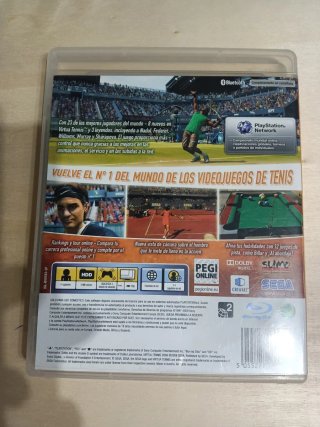 🇪🇦Juego Como Nuevo PS3 Virtual Tennis+Accesorios