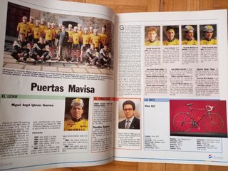 Revistas Guía Vuelta bicisport 1991-1992