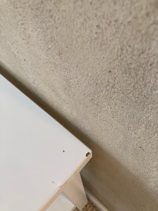 Banco Ikea blanco de madera