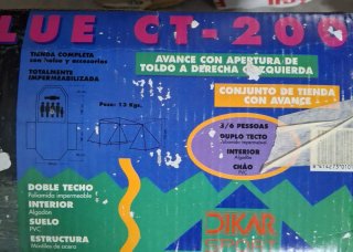 Tienda de campaña Comby Blue CT-20