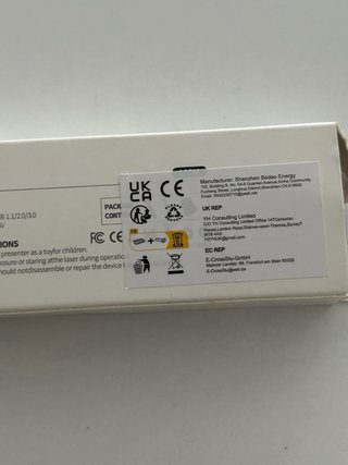 Presentador Láser PowerPoint Inalámbrico