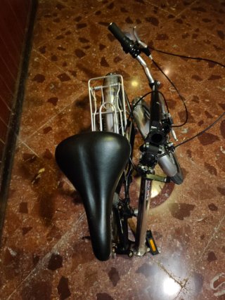 Bicicleta Plegable Monty Aluminio Casi Nueva