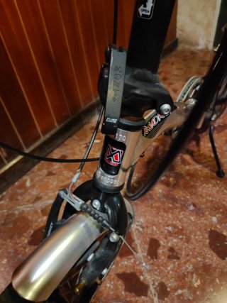 Bicicleta Plegable Monty Aluminio Casi Nueva