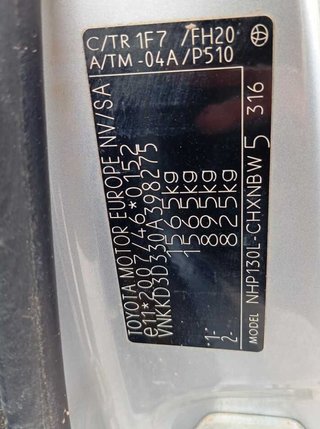 450889 llanta toyota yaris (xp21) hybrid active