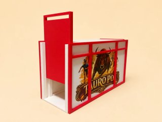 Cajón toro , juguete taurino