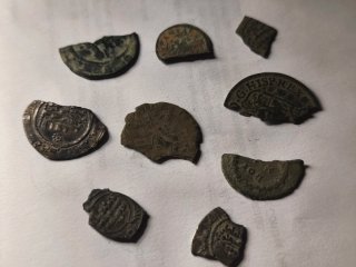 9 Fracciones Monedas Medievales y Árabes