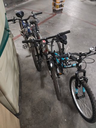 Pack 3 Bicicletas Montaña Una de 24 y dos de 26