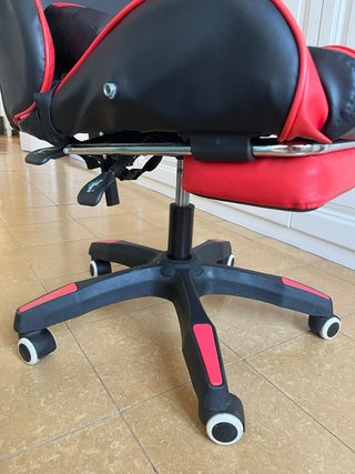 Silla Gaming BlitzWolf Negra y Roja