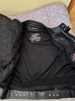 Casaco Moto Alpinestars Preto/Cinza