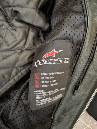 Casaco Moto Alpinestars Preto/Cinza