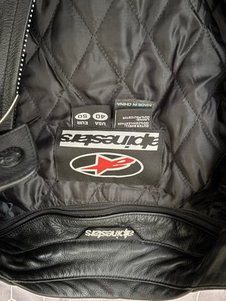 Casaco Moto Alpinestars Preto/Cinza