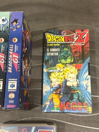 Lote 10 Film di Dragon Ball Z e GT in VHS