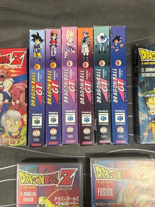 Lote 10 Film di Dragon Ball Z e GT in VHS