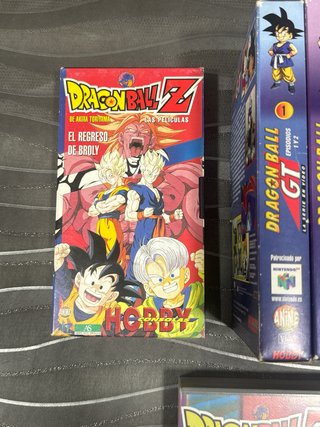 Lote 10 Film di Dragon Ball Z e GT in VHS