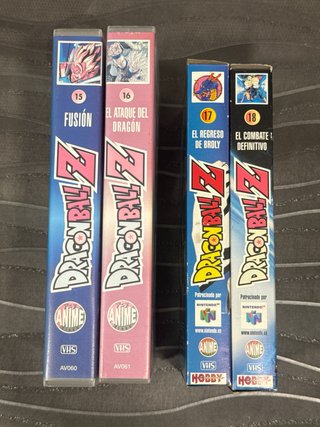 Lote 10 Film di Dragon Ball Z e GT in VHS