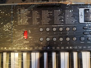 Piano Electrónico 200 Tonos