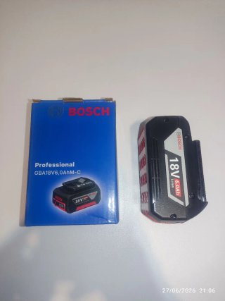 2 Baterías Bosch GBA 18V 6.0Ah Nuevas