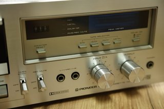 Pioneer CT-F650 Deck Cassette Plata