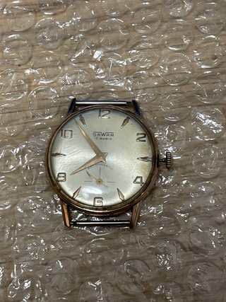 (Vintage) Reloj Sawar 15 Rubis Antimagnético.