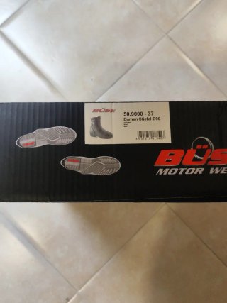 Botas de moto Büse D90 negras