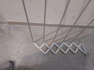 Tendedero aluminio 2 metros