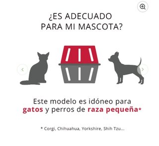 Transportín Perro y Gato Negro/Gris