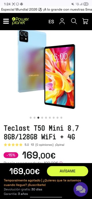 Tablet T50 Mini
