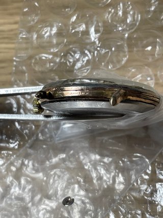(Vintage) Reloj Lanco 17 Rubis, chapado en oro.