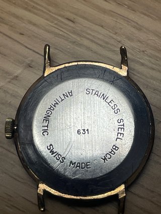 (Vintage) Reloj Lanco 17 Rubis, chapado en oro.