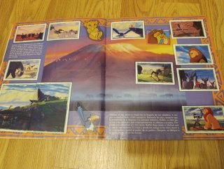 Álbum El Rey León Panini Completo 1995