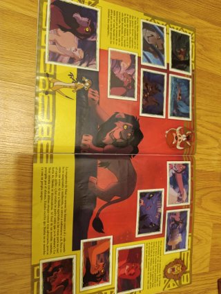 Álbum El Rey León Panini Completo 1995