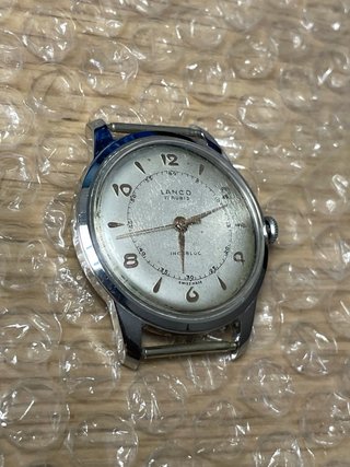 (Vintage) Reloj Lanco 17 Rubis, Incabloc.