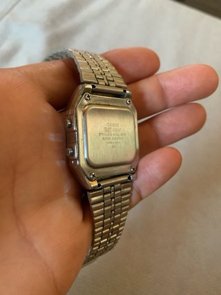 Orologio Casio World Time Argento relic A500we3437
