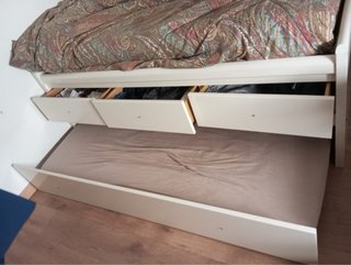 Cama nido con cajones