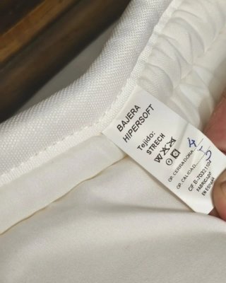 Cubre colchón hipersoft de 135 cm, muy poco uso