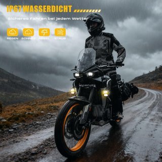 NUEVO! (260€) Faros LED Moto ECE E-Mark 120