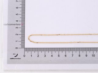 cadena oro 18k 25cm