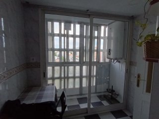 Puertas correderas de aluminio blanco!